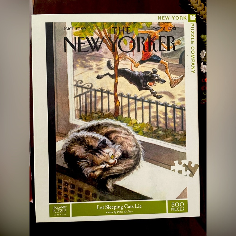 500 piece New Yorker puzzle